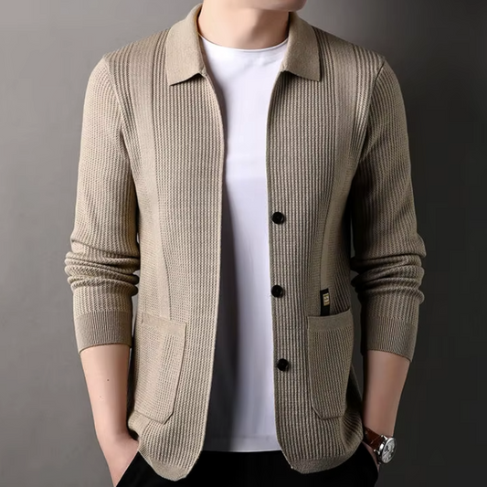 Elvano Wool Cardigan