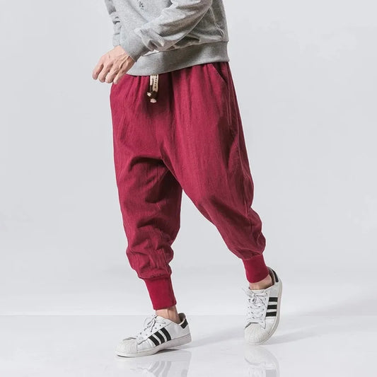 Men's "Obata" Japan-Style Harem Pants