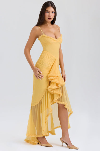 Gabbi Ruffled Maxi Dress